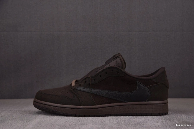 HYPE Low Travis OG 1 x Scott Jordan DM7866-202 Air Velvet Brown 0727